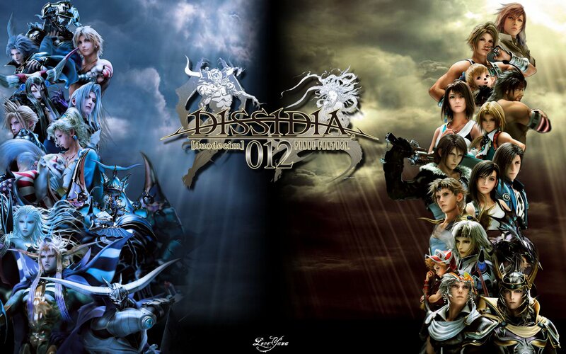 Characters from Dissidia 012