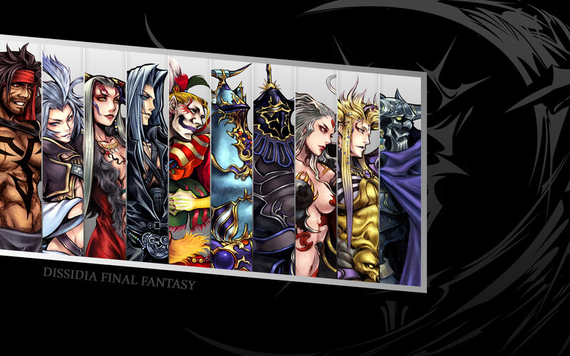 Characters from Dissidia — Black