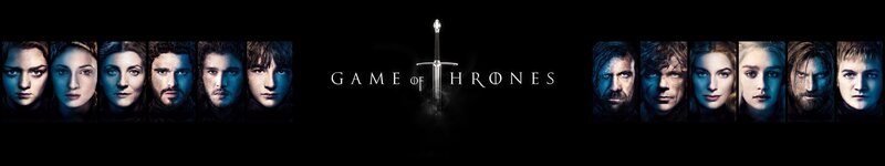 Characters from Game of Thrones — Black, Dramatic