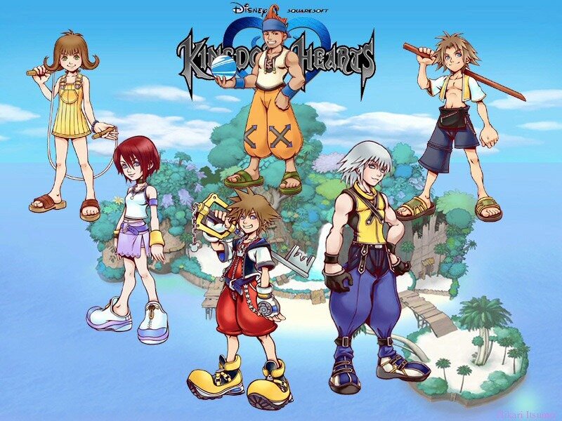 Characters from Kingdom Hearts — Blue