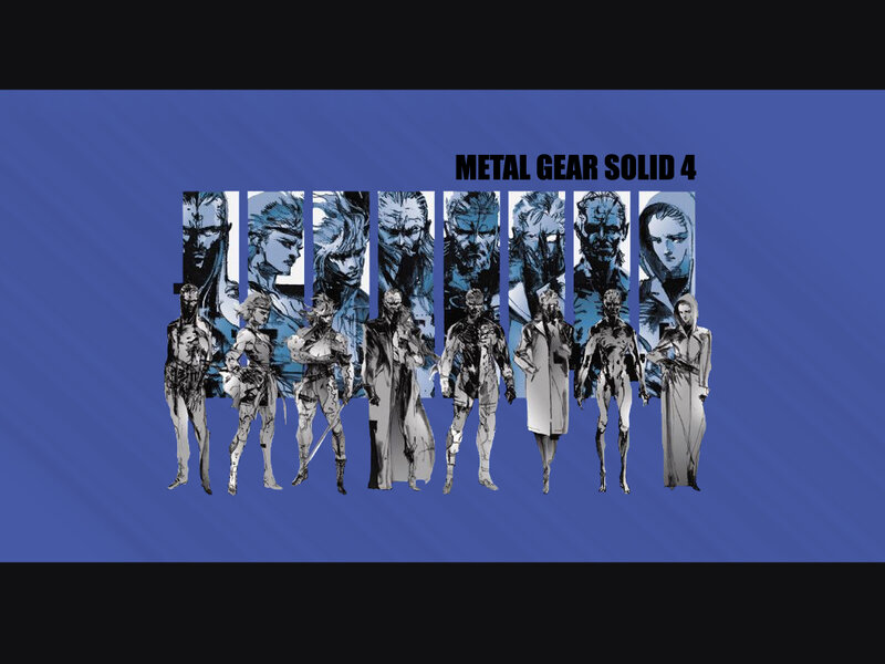 Characters from Metal Gear Solid — Blue