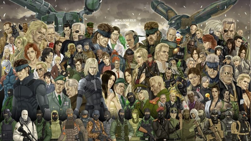 Characters from Metal Gear Solid — Gray
