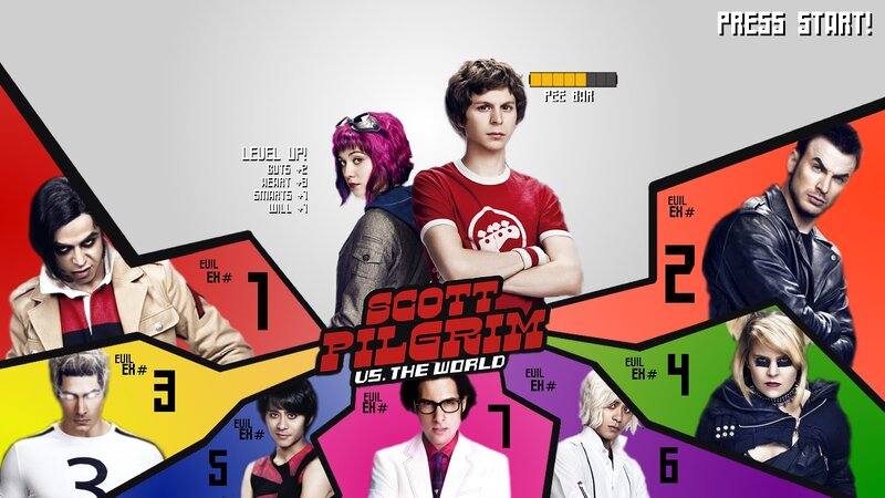 Characters from Scott Pilgrim