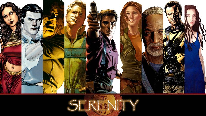 Characters from Serenity