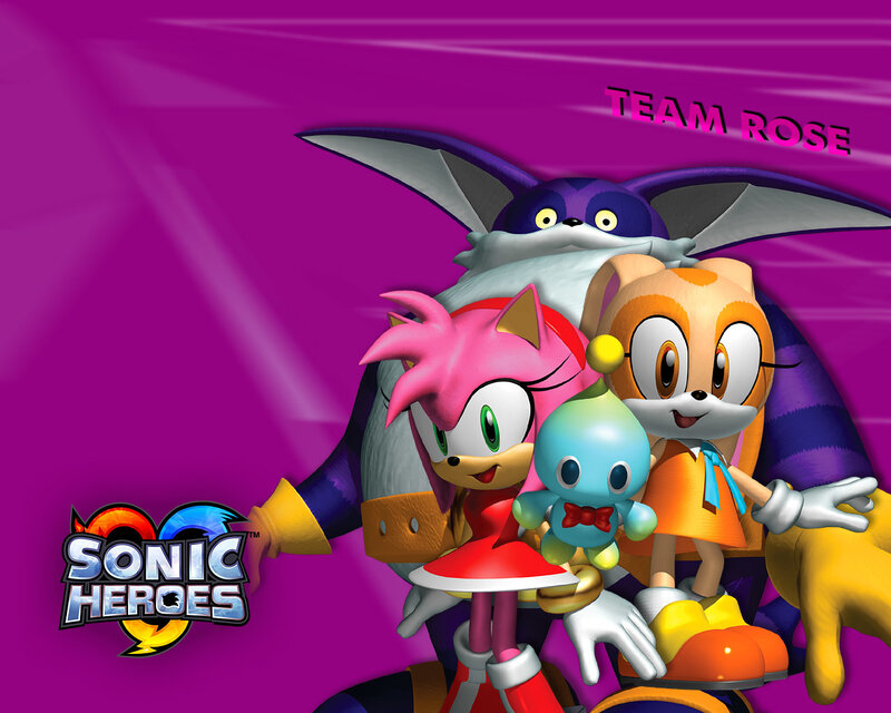 Characters from Sonic Heroes