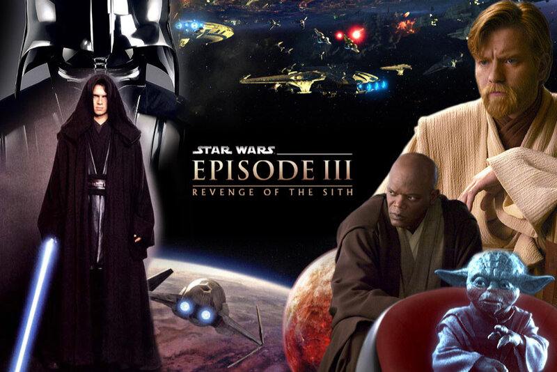 Characters from Star Wars — Black, Dramatic, Night