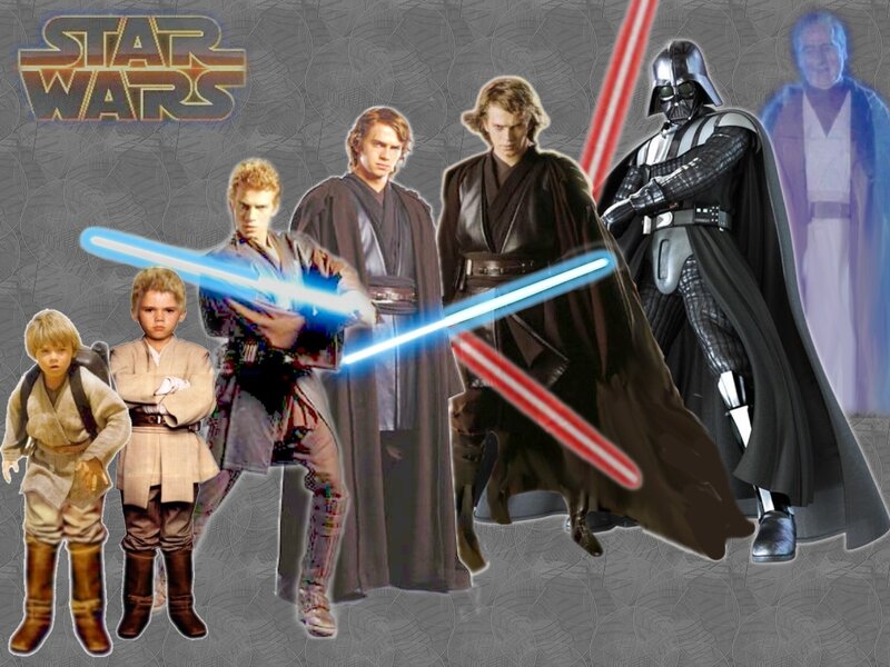 Characters from Star Wars — Gray
