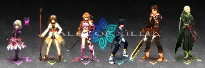 Characters from Tale of Xillia