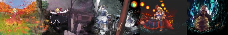 Characters from Touhou Project series
