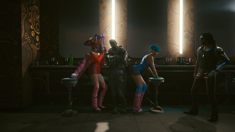Characters in a Bar