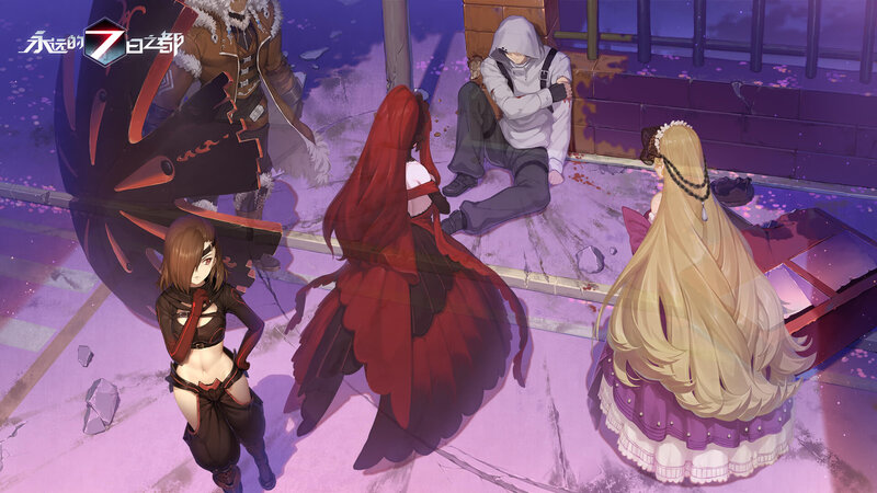 Characters in a Battle Scene