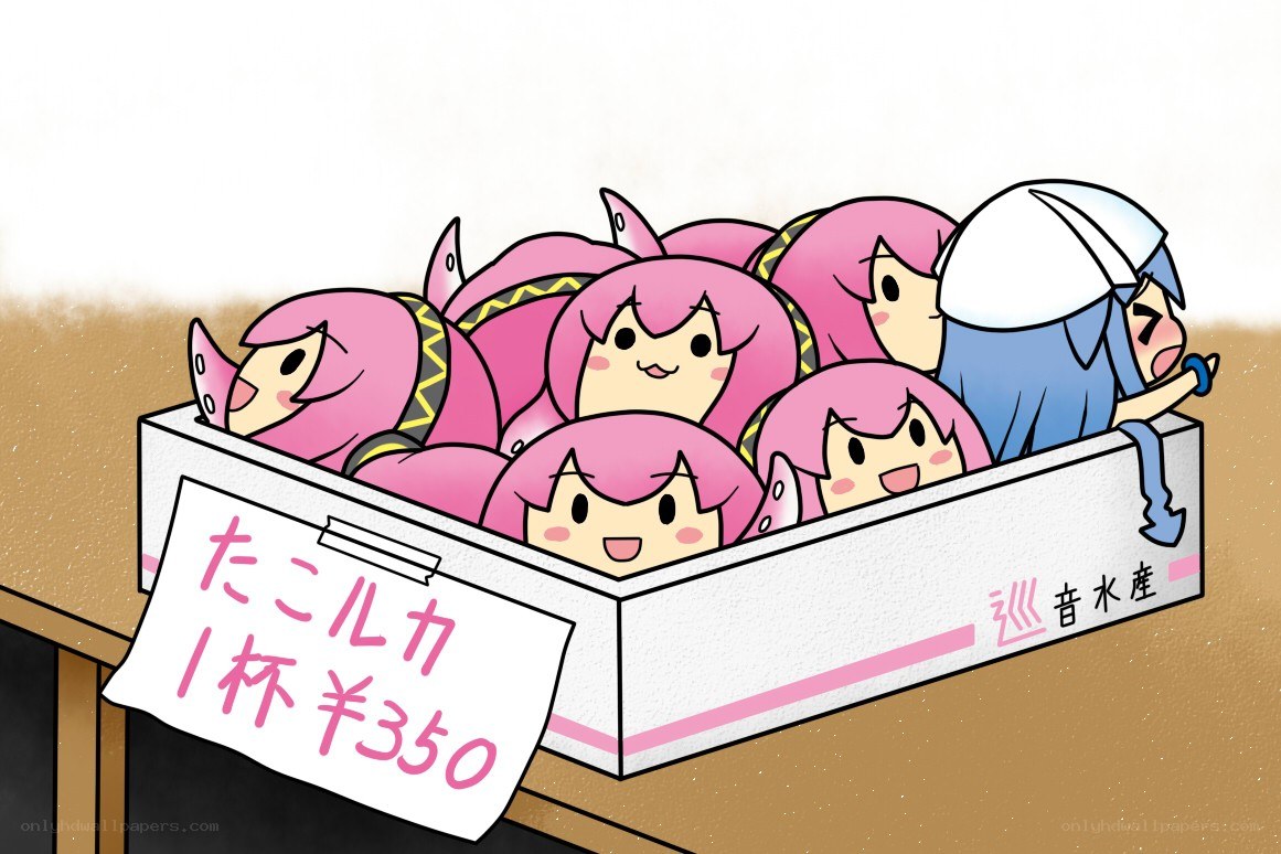 Characters in a box for sale