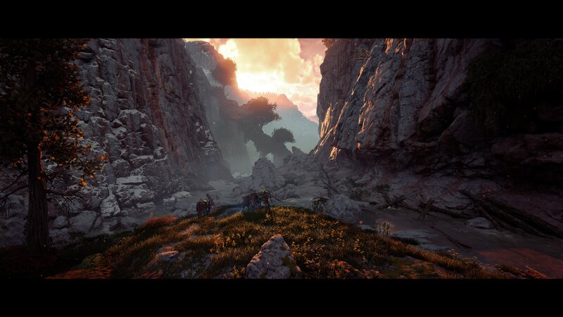 Characters in a Canyon — Orange