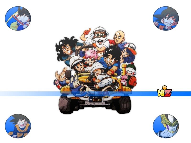 Characters in a Car — Blue