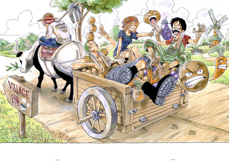 Characters in a Cart