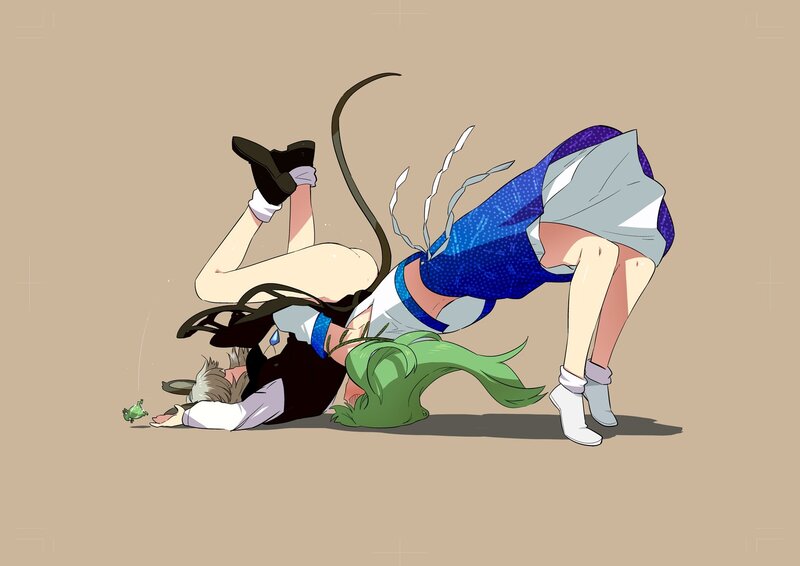 Characters in a chaotic fall