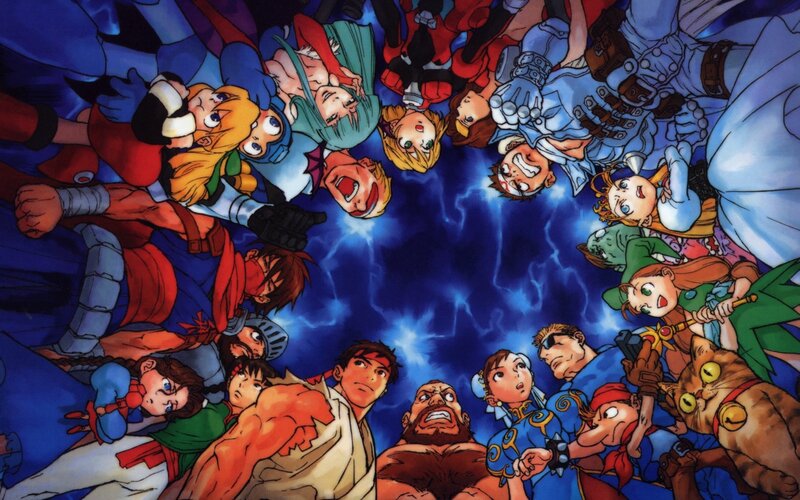Characters in a circle