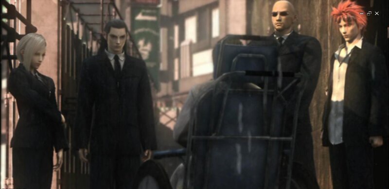 characters in a city alley