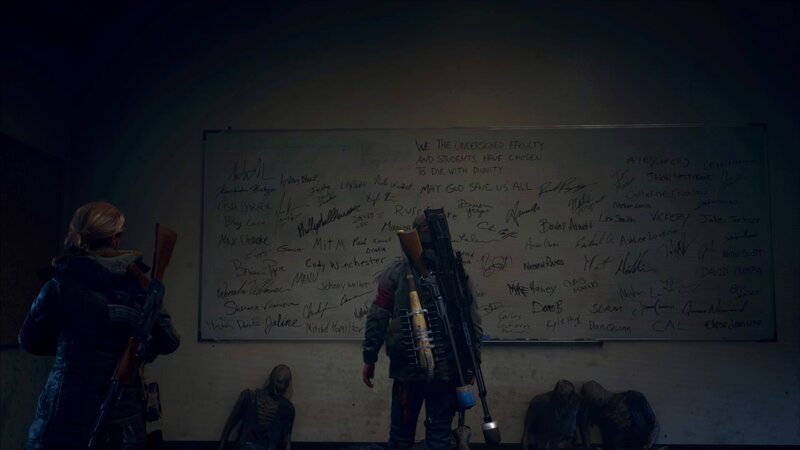 Characters in a Classroom — Gray