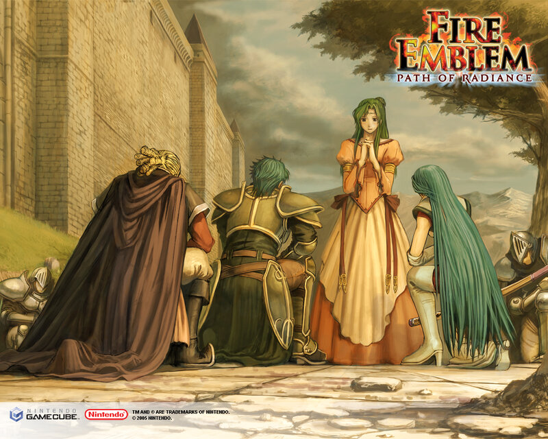 Characters in a Courtyard