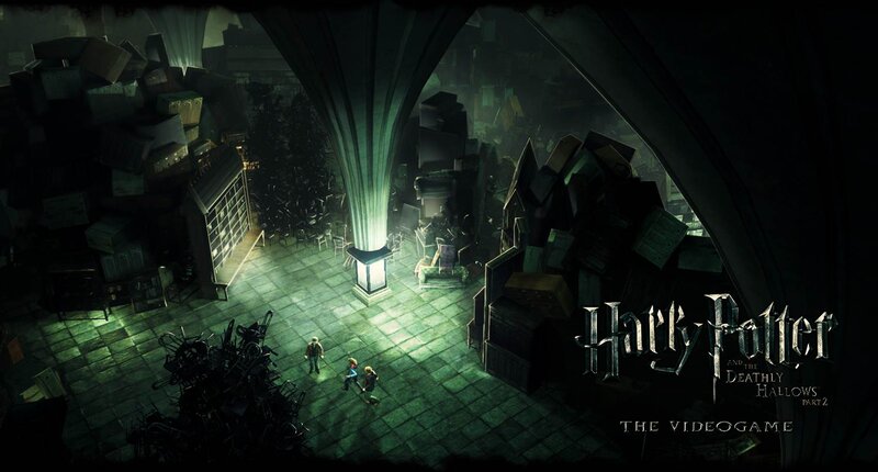 Characters in a Dark Room — Green