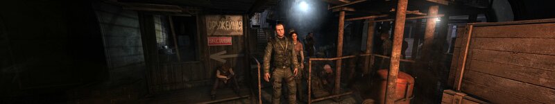 Characters in a Dimly Lit Bunker