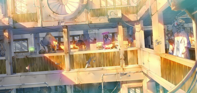 Characters in a Facility