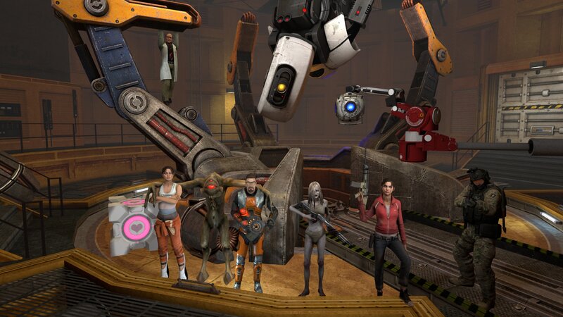Characters in a Factory