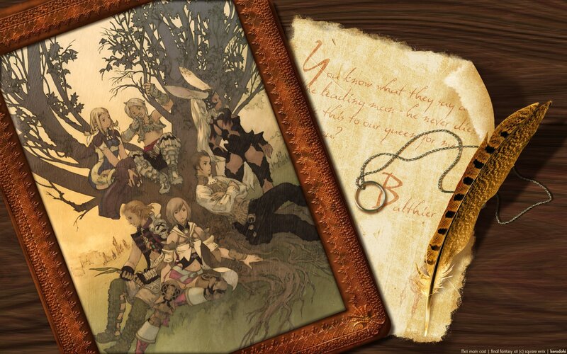 Characters in a Forest — Brown