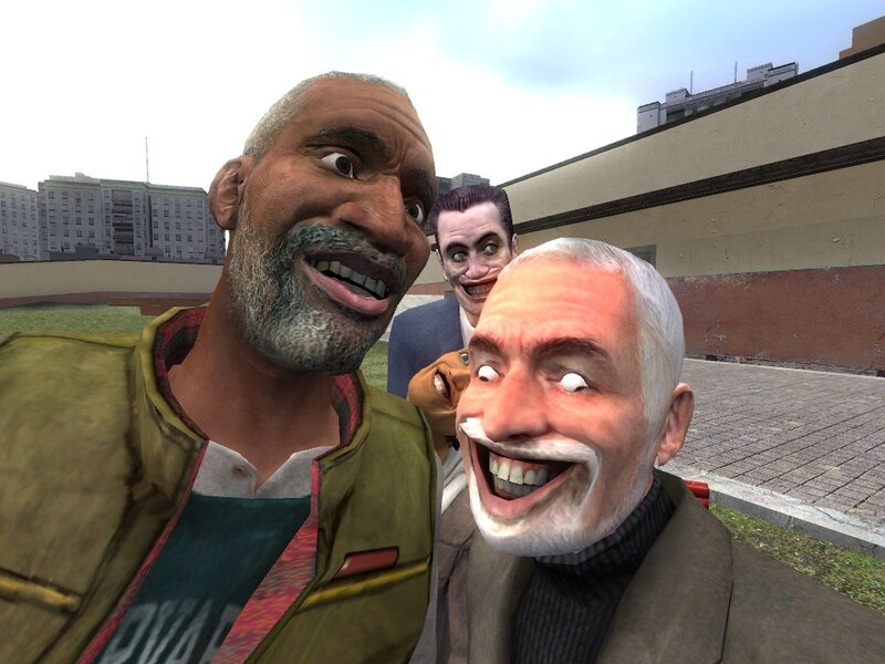 characters in a game scene