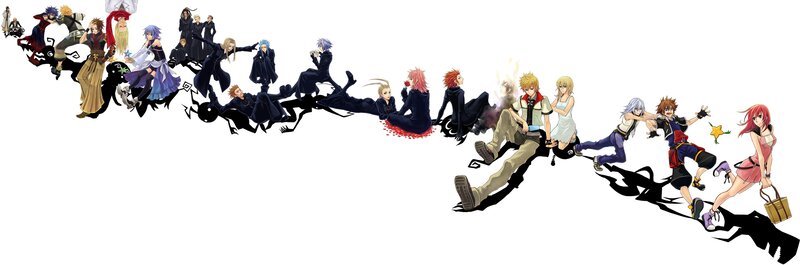 Characters in a Line