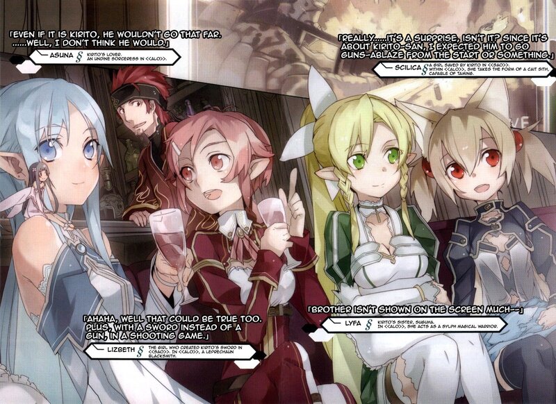 Characters in a manga panel