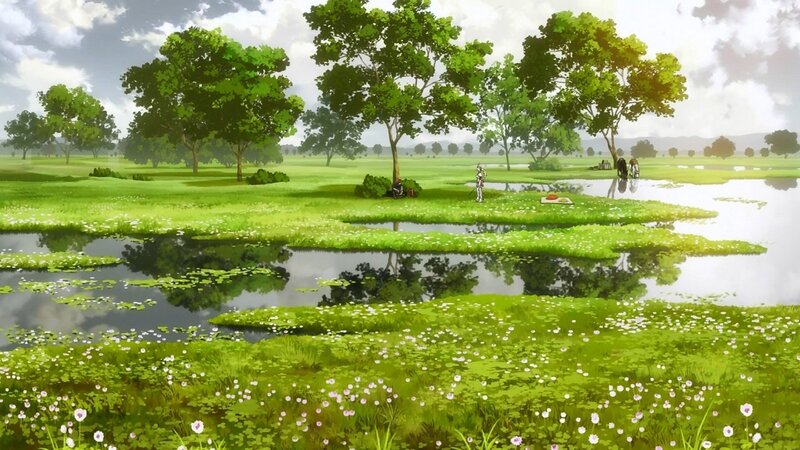 Characters in a Meadow
