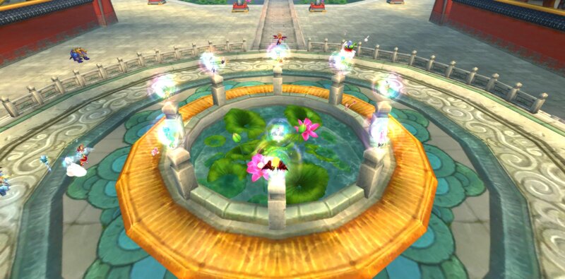 Characters in a Pond
