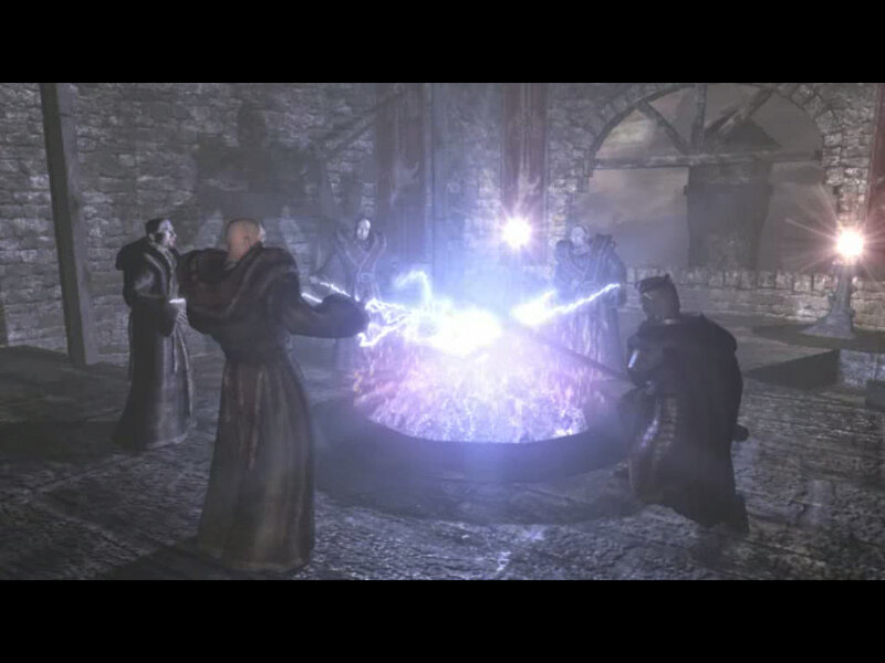 Characters in a Ritual Circle