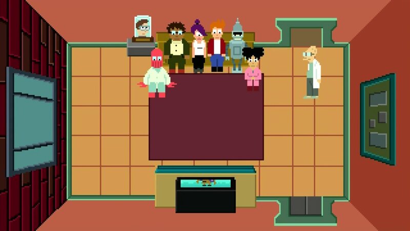 Characters in a Room — Red