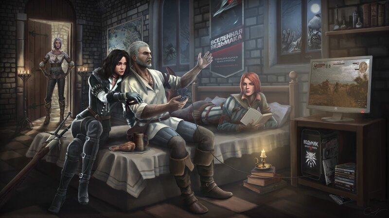 Characters in a Room
