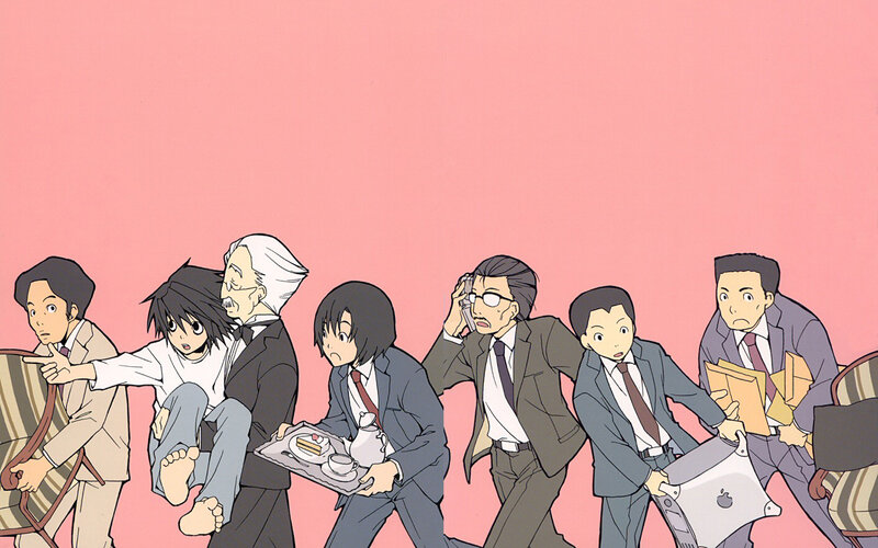 Characters in a rush