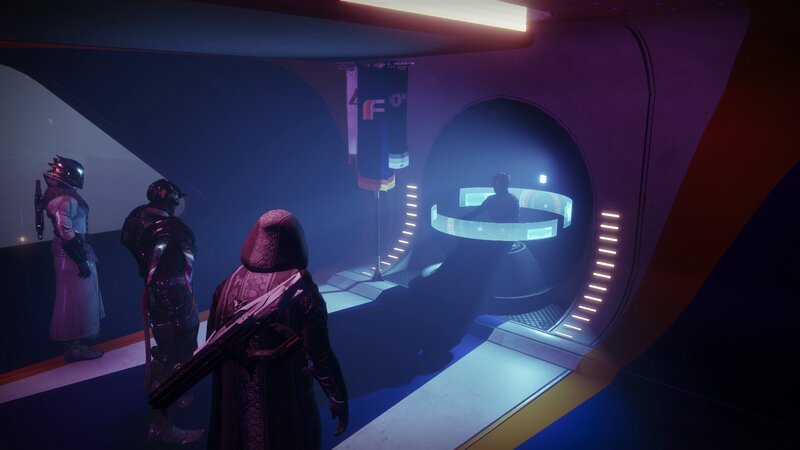Characters in a Sci-fi Corridor