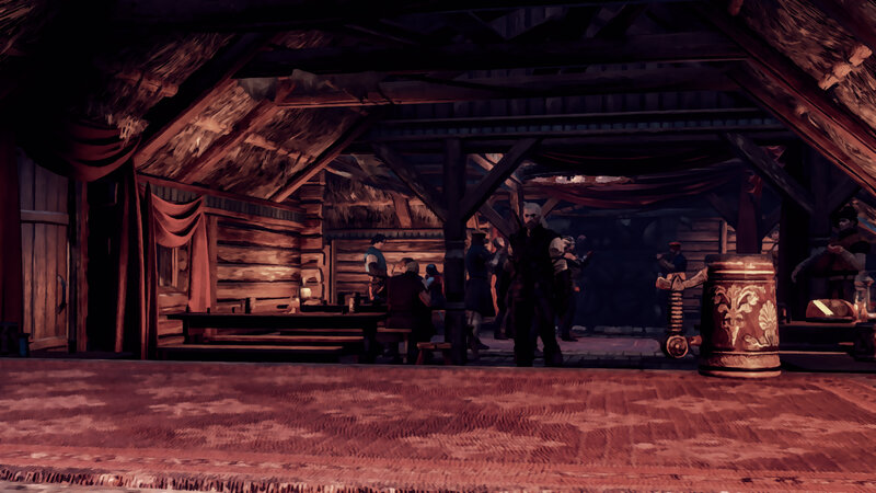 Characters in a Tavern — Brown, Dark