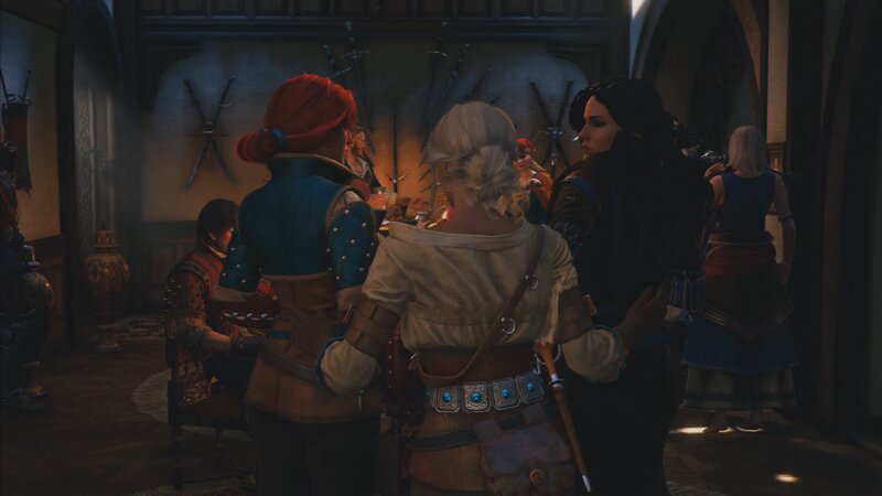 Characters in a Tavern — Brown, Dramatic