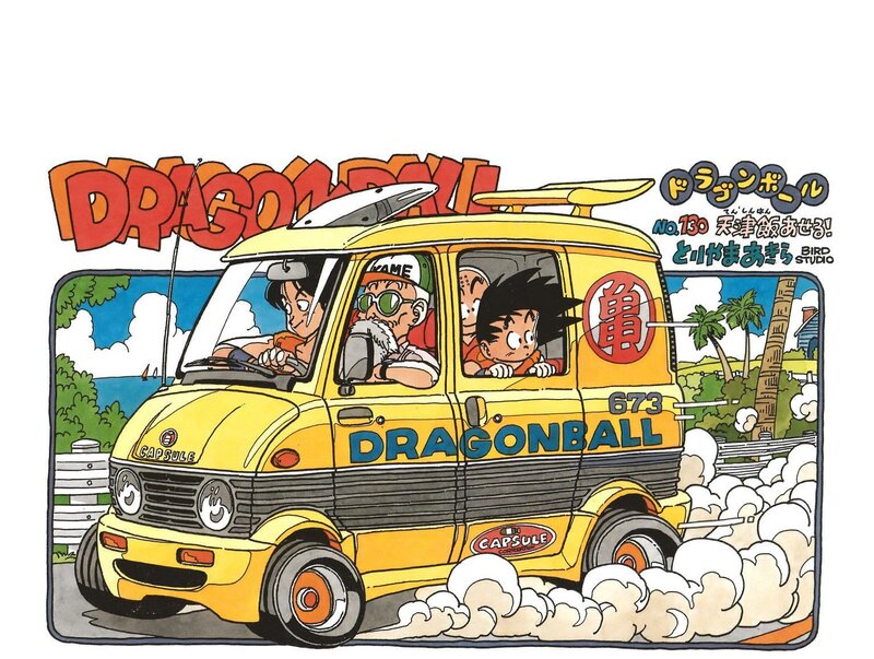 Characters in a Van — Yellow