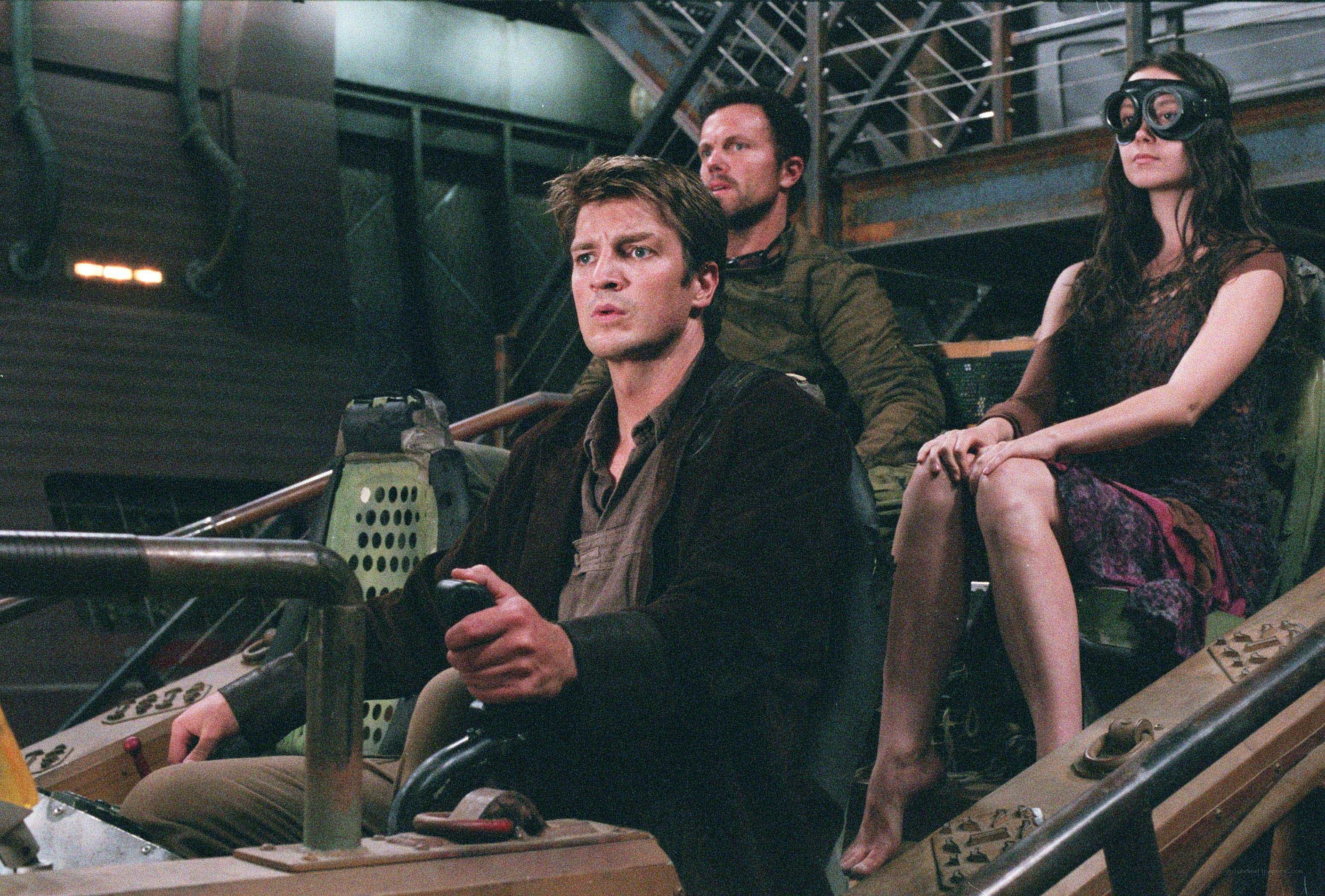 Characters in a vehicle cockpit