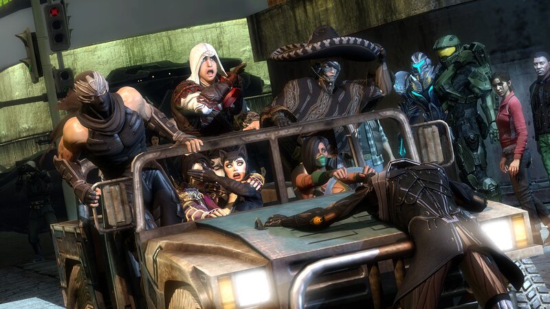 Characters in a Vehicle