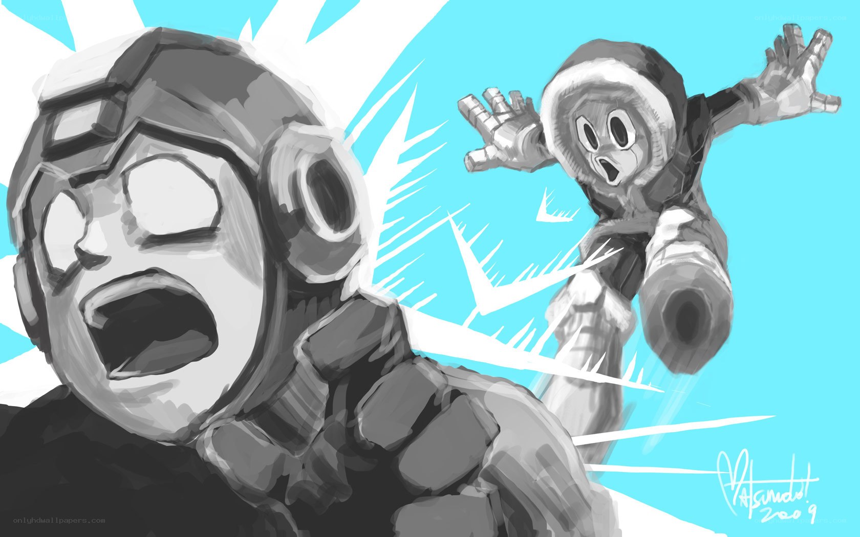 Characters in action