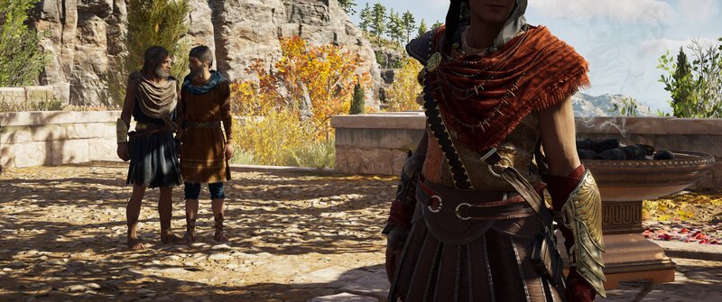 Characters in Ancient Attire
