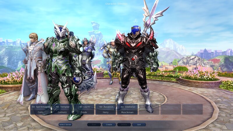 Characters in Armor — Green