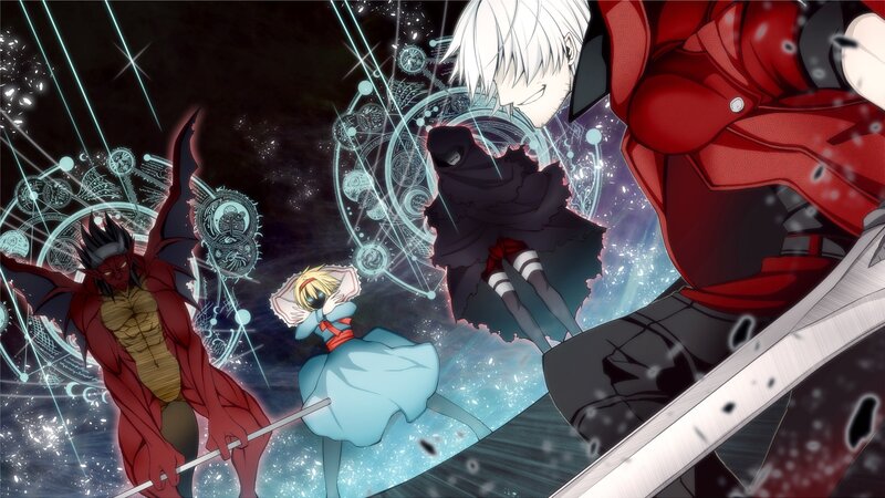 Characters in Battle — Red