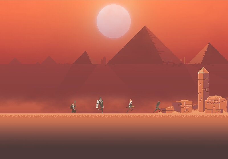 Characters in Desert