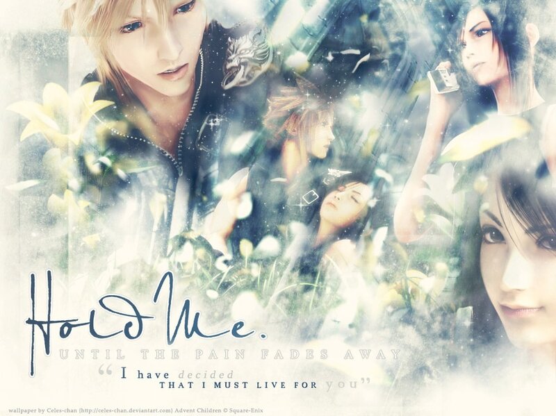 Characters in Floral Scene